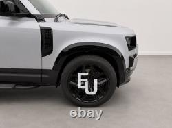 Wide Body Wheel Arch Flares Kit Gloss Black For Land Rover Defender 110 L663 20+