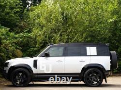 Wide Body Wheel Arch Flares Kit Gloss Black For Land Rover Defender 110 L663 20+