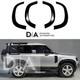 Wide Body Wheel Arch Flares Kit Gloss Black For Land Rover Defender 90 L663 20+