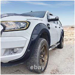 Wide Body Wheel Arches Bolt Style Fender Flares Set for Ford Ranger 2015-2019 T7