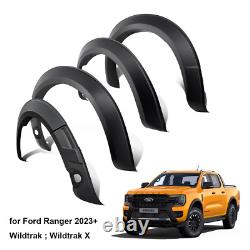 Wide Body Wheel Arches Extensions Kit for Ford Ranger T9 2023-2025 Wildtrak X