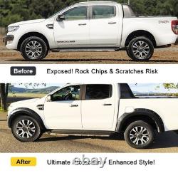 Wide Body Wheel Arches Fender Flares Kit Black For Ford Ranger 2019-2022 4Drs