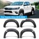 Wide Body Wheel Arches Fender Flares Kit For Toyota Hilux 2015-2020 Accessories