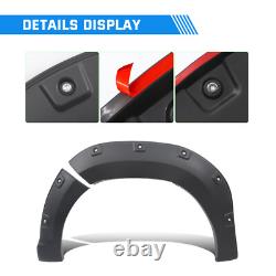 Wide Body Wheel Arches Fender Flares Kit For Toyota Hilux 2015-2020 Accessories
