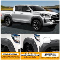 Wide Body Wheel Arches Fender Flares for Toyota Hilux Revo 2021-2024 Invincible