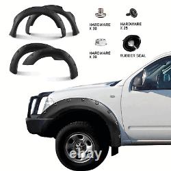 Wide Body Wheel Arches Fender Flares with Bolt for NISSAN NAVARA D40 2006-2010