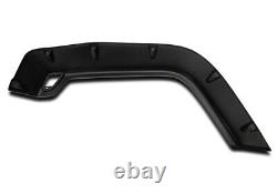 Wide Extended Rivet Wheel Arches Fender Flare Kit For 97-07 Jeep Wrangler II TJ