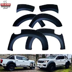 Wide Extended Wheel Arches Fender Flare Kit For 15-20 Nissan NP300 Navara AdBlue