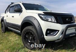 Wide Extended Wheel Arches Fender Flare Kit For 15-20 Nissan NP300 Navara AdBlue