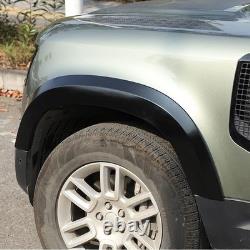 Wide Fender Flare Wheel Arch Trim Kit Gloss Black For Defender 110 L663 2020+ Uk