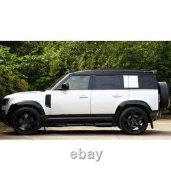 Wide Fender Flare Wheel Arch Trim Kit Gloss Black For Defender 110 L663 2020+ Uk
