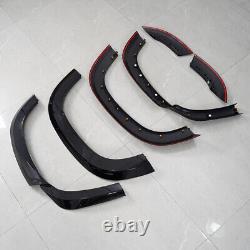 Wide Fender Wheel Arch Trim Kits Set Gloss Black Fit For Defender 110 L663 2020+