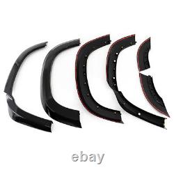 Wide Fender Wheel Arch Trim Kits Set Gloss Black Fit For Defender 110 L663 2020+