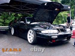 Wide Front Vented Front Wings +25mm for Nissan S14 200SX v8