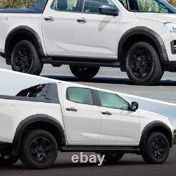 Wide Wheel Arch Extension Fender Flares Kit For ISUZU D-MAX 2024-2026 Double Cab