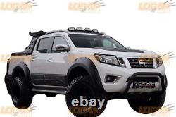 Wide Wheel Arch Extensions for Nissan Navara NP300 D23 No Adblue Model 2014-2023