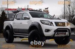 Wide Wheel Arch Extensions for Nissan Navara NP300 D23 No Adblue Model 2014-2023