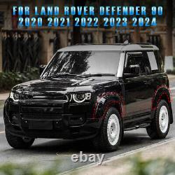 Wide Wheel Arch Fender Flare Trim Gloss Blk For Land Rover Defender 90 L663 20+