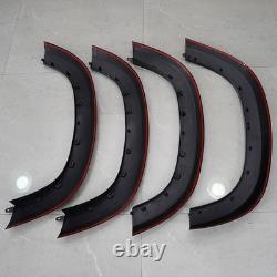 Wide Wheel Arch Fender Flare Trim Kit Gloss Black Set For Defender 90 L663 20+