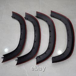 Wide Wheel Arch Fender Flare Trim Kit Set Gloss Black For Defender 90 L663 2020+