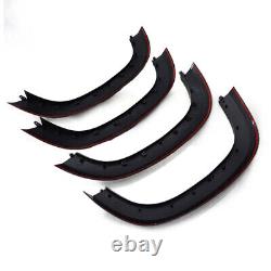 Wide Wheel Arch Fender Flare Trim Kit Set Gloss Black For Defender 90 L663 2020+