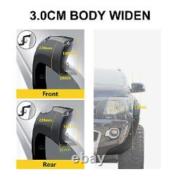 Wide Wheel Arch Kit Fender Flares for Ford Ranger 2012-2015 T6 MK5 Bolt-on Look