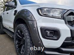 Wide Wheel Arch Kit in Carbon Look Effect For Ford Ranger 2015-2019