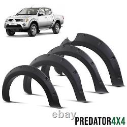 Wide Wheel Arch Set For Mitsubishi L200 Triton 05-12 Front & Rear Fender Flairs