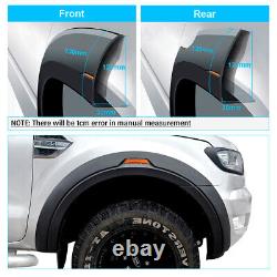 Wide Wheel Arches Body Kit Accessories for Ford Ranger 2015-2022 Wildtrak Raptor