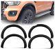 Wide Wheel Arches Body Kit Fender Flares For Ford Ranger 2015-2022 Double Cab