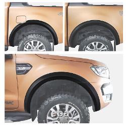 Wide Wheel Arches Body Kit Fender Flares for Ford Ranger 2015-2022 Double Cab