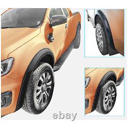 Wide Wheel Arches Body Kit Fender Flares for Ford Ranger 2015-2022 Double Cab