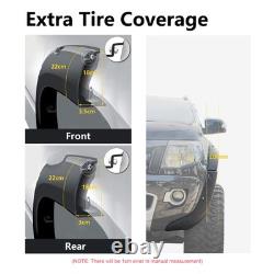 Wide Wheel Arches Bonnet Scoop Guard For Ford Ranger T6 2012-2014 4Door Pickup