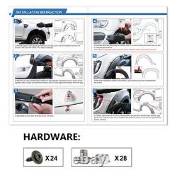 Wide Wheel Arches Bonnet Scoop Guard For Ford Ranger T6 2012-2014 4Door Pickup