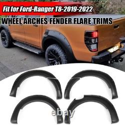 Wide Wheel Arches Extensions Body Kits Styling Set For Ford Ranger T8 2019-2022