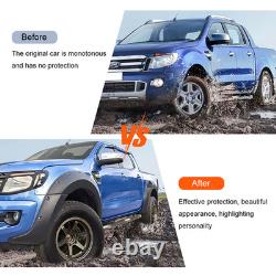 Wide Wheel Arches Extensions Fender Flares for Ford Ranger T6 2012-2014 Body Kit