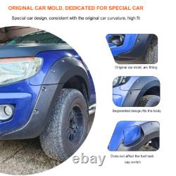Wide Wheel Arches Extensions Fender Flares for Ford Ranger T6 2012-2014 Body Kit