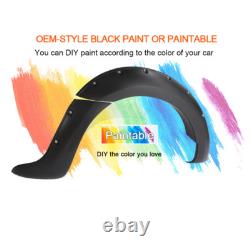 Wide Wheel Arches Extensions Fender Flares for Ford Ranger T6 2012-2014 Body Kit