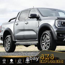 Wide Wheel Arches Extensions Trim For Ford Ranger 2023-2025 Double Cab