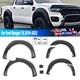 Wide Wheel Arches Fender Flare Upgrade Kit Black For Ford Ranger T8 2019-2022