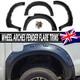 Wide Wheel Arches Fender Flares Body Kit Black For Toyota Hilux Vigo 2005-14 Uk