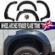 Wide Wheel Arches Fender Flares Body Kit Black For Toyota Hilux Vigo 2005-14 Uk