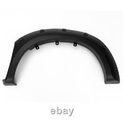 Wide Wheel Arches Fender Flares Body Kit Black For Toyota Hilux Vigo 2005-2014
