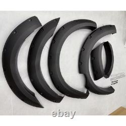 Wide Wheel Arches Fender Flares Body Kit For Ford Ranger T7 T8 15-22 Matte Black