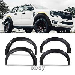 Wide Wheel Arches Fender Flares Kit For Ford Ranger T9 2023-2024 Accessories