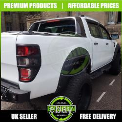 Wide Wheel Arches Fender Flares Matte Black TO FIT FORD RANGER 2011-2016 T6