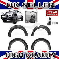 Wide Wheel Arches Fender Flares Set For Mitsubishi L200 Triton 5 Series 2015-19