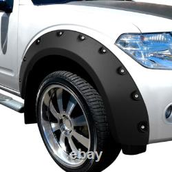 Wide Wheel Arches Fender Flares Set for Nissan Navara D40 2011-2014 D/cab Pickup