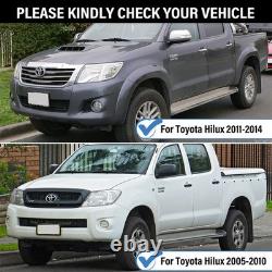 Wide Wheel Arches Fender Flares Styling For Toyota Hilux MK6 MK7 2005-2014 4Door