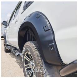 Wide Wheel Arches Fender Flares Styling For Toyota Hilux MK6 MK7 2005-2014 4Door